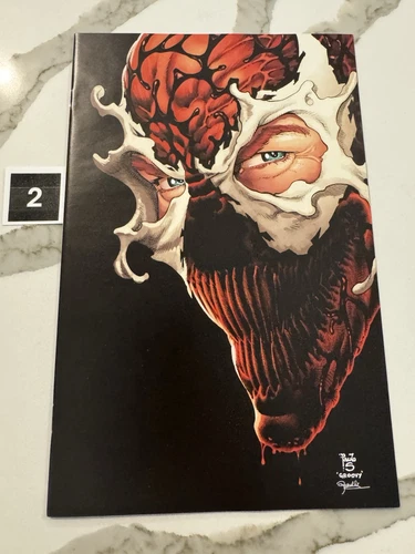 Carnage #1 (Marvel 2023) 1:50 Paulo Siquiera Virgin Variant Incentive