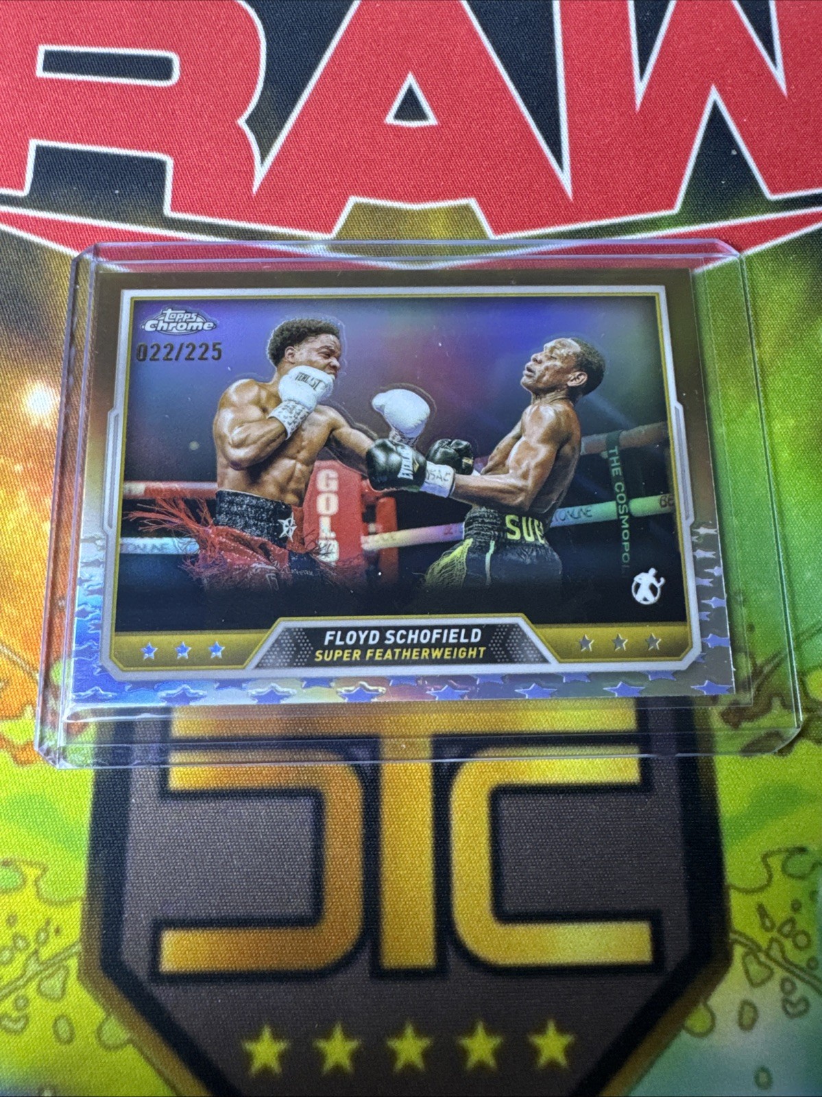 Floyd Schofield 2024 Topps Chrome Boxing #97 Bronze Refractor /225