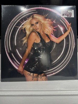 Heidi Montag Superficial Urban Outfitters Vinyl SIGNED AUTOGRAPHED COVER Magenta
