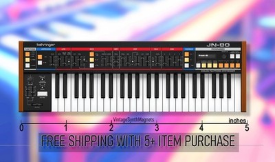 Behringer MS-5 UBXa Poly D RD 8 9 Odyssey JN-08  MS-101  1 LMDrum synth Magnet