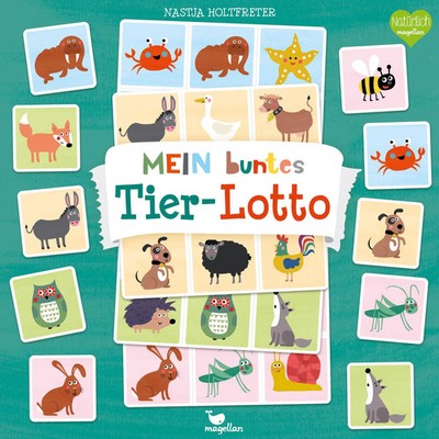 Mein buntes Tier-Lotto | Spiel | Deutsch | 2020 | Magellan GmbH