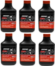 Echo Red Armor 6 Pack 2-Stroke Engine Oil 5.2 oz Bottle 50:1 Mix 6550002S-6PK