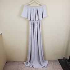 Show Me Your Mumu Hacienda Maxi Dress in Show Me The Ring Crisp Women's Size XS