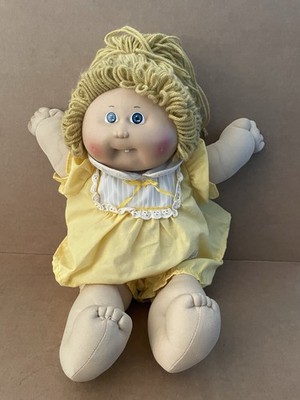 Vintage 1982 CABBAGE PATCH KIDS Doll XAVIER ROBERTS Yarn Hair