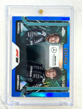 2025 Topps Chrome F1 #167 George RUSSELL Kimi ANTONELLI Duo Blue Refractor /150