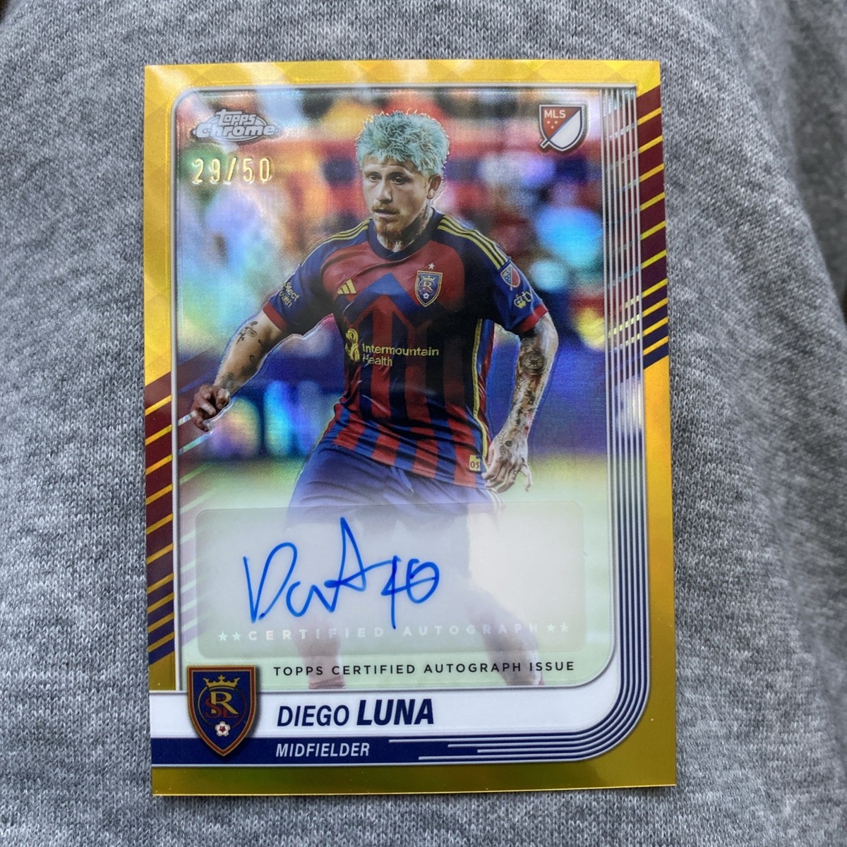 Chrome MLS Autograph #CA-DL