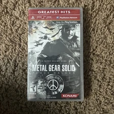 Metal Gear Solid Peace Walker Greatest Hits PSP NEW Factory Sealed