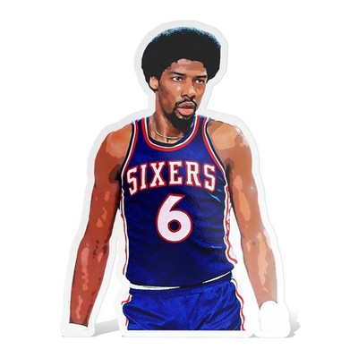 Dr J. Julius Erving Philadelphia 76ers Basketball Sticker Decal Glossy Waterproo