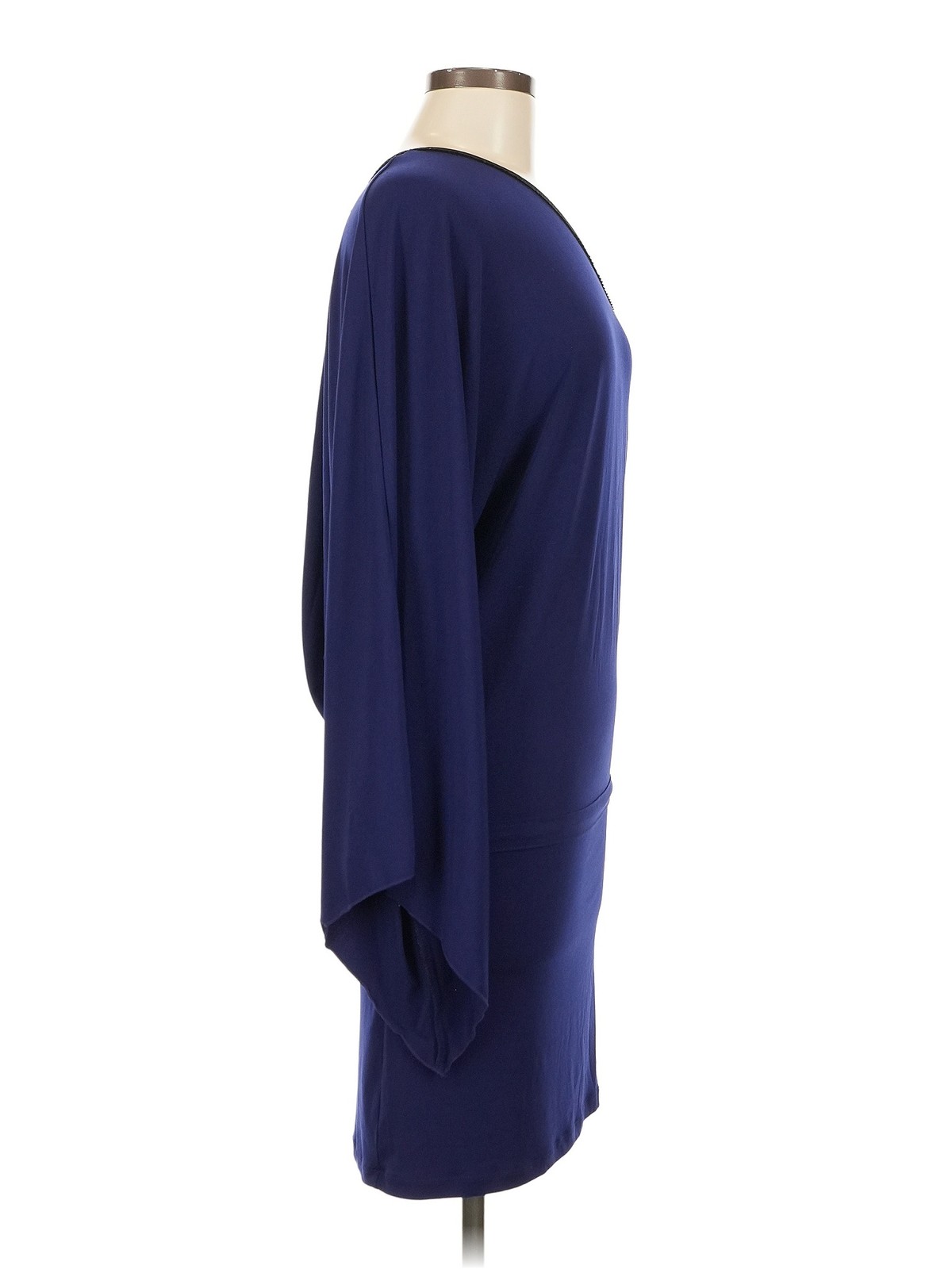 Moda International Women Blue Cocktail Dress M