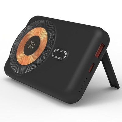 10000mAh Magnetic Battery Pack Wireless Charger Power Bank for iPhone 17/16/15
