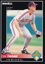 Jim Thome 1992 Pinnacle Rookie Prospect RC #247 Cleveland Indians
