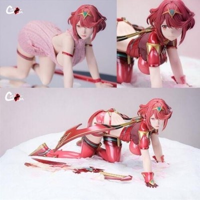 Creation Studio Xenoblade Chronicles Pyra Resin Model 1/4 EX 2 Heads in stock
