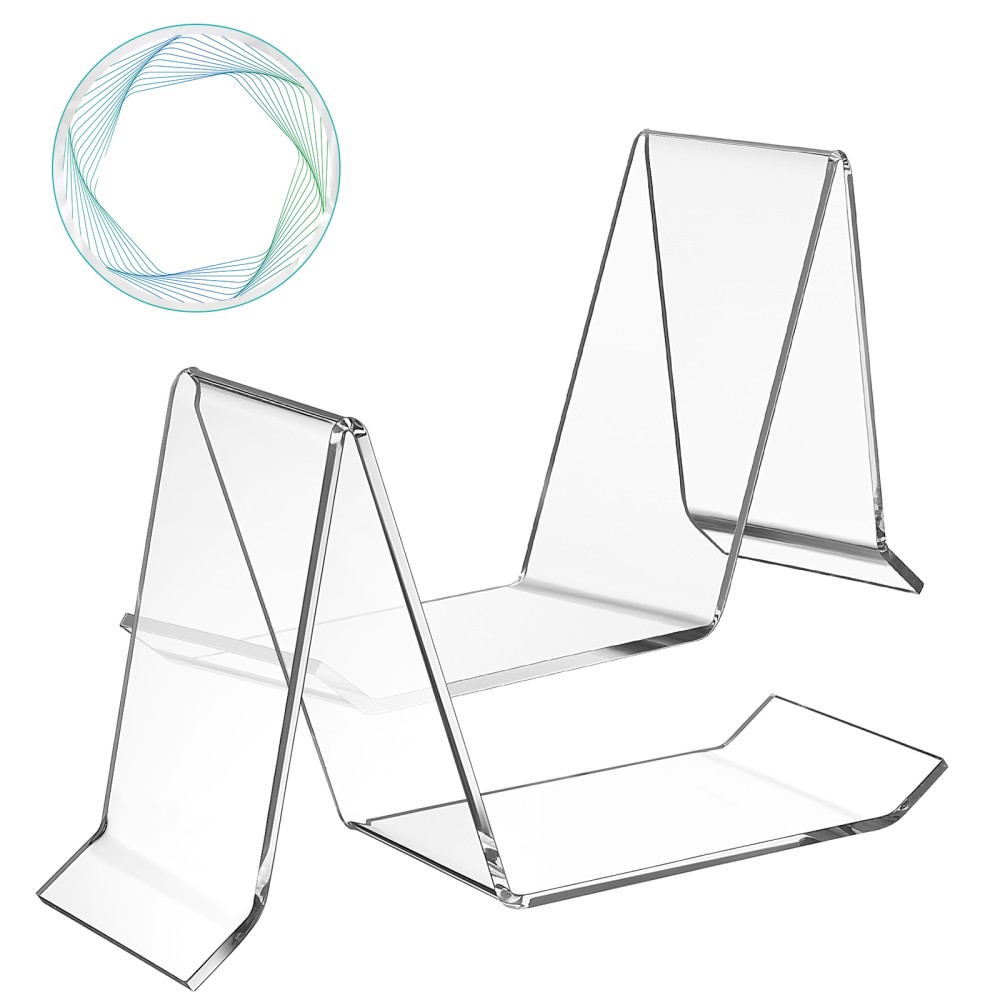 APL Espositore per scarpe in acrilico trasparente 2 pezzi per sneakers e sandali