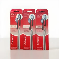 Colgate Optic White Toothbrush W/ 2 Replacement Heads 3 Pack Free Shipping!!