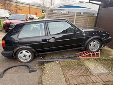 1990 VW VOLKSWAGEN MK2 GOLF GTI BIG BUMPER WITH VR6 ENGINE PROJECT UNFINISHED
