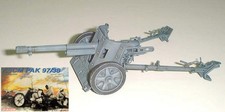 DRAGON 1/35 KIT MODELLINO MILITARE STATICO CANNONE 7,5 CM PAK 97/38 SCALA 1:35