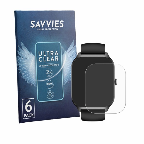 "6X Schutzfolie FüR Kriutefy Smartwatch 1.83\" Displayschutz"-image