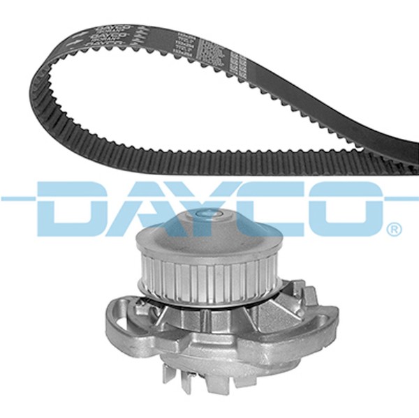 Wasserpumpe + Zahnriemensatz KTBWP7280 FüR VW Derby Polo Audi Scirocco 86C 80 2-image