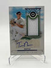 2024 PANINI BOYS OF SUMMER TEDDY MCGRAW RC AUTO JERSEY #D 77/99 SP MARINERS