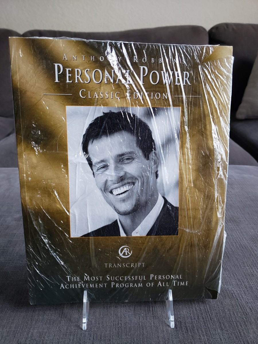 Tony Robbins UPWテキストブック Anthony Robbins “Unleash The Power Within” 6 Audio Cassettes