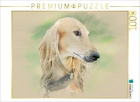 "Calvendo Puzzle An Image From The \"Saluki Portraits\" Calendar | 1000 Pieces, Fin"