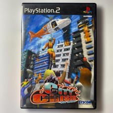 City Crisis PlayStation 2 PS2 Japan Helicopter Rescue Game Disc Case