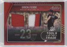 2022 Absolute Tools of the Trade 2 Swatch Spectrum Red 92/99 Erick Fedde 0c6
