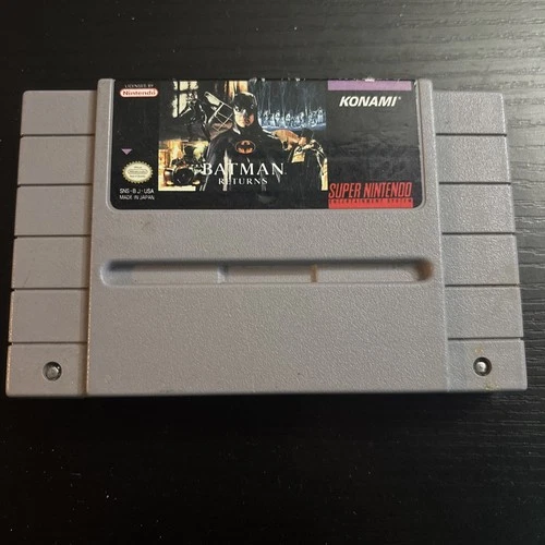 Batman Returns (Super Nintendo Entertainment System SNES) - Tested