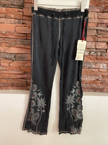 DA NANG SURPLUS INDO-CHINE WOMENS PANTS SMALL EMBROIDERED NWT