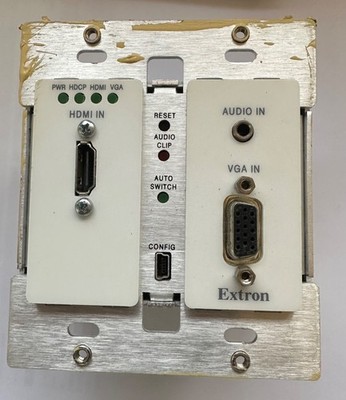 60-1216-13 Extron XTP T UWP 202 White NL  AXI 22 AT Two Input XTP Transmitter