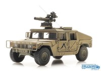 Artitec Fertigmodell Us Humvee Desert Armored Tow 6870539