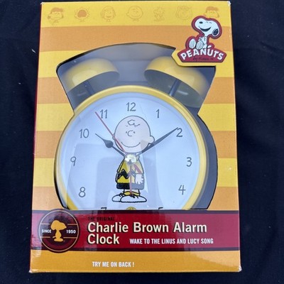 The Original Charlie Brown Alarm Clock Wake To The Linus & Lucy Song Peanuts By