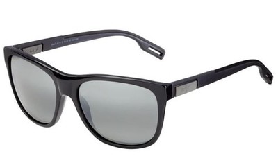 Maui Jim Howzit 734-02 Gloss Black Polarized Sunglasses