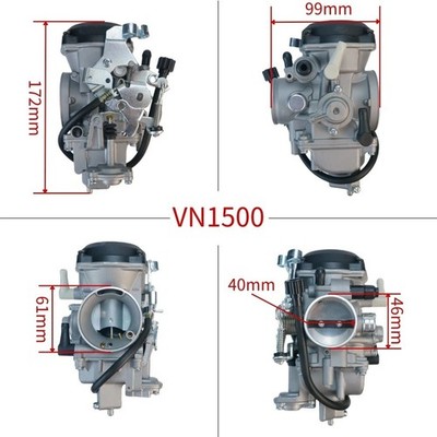 Vergaser Kawasaki Vulcan VN1500 Classic 1500 1998-2004 15003-1241 15003-1353