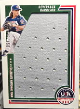 2022 Panini USA Baseball Stars & Stripes Jumbo Relics Devereaux Harrison #JUM-DH