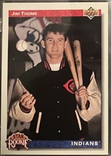 1992 Upper Deck - Star Rookie Jim Thome #5