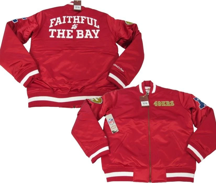 Mitchell & Ness San Francisco 49ers NFL Jackets for sale | eBay