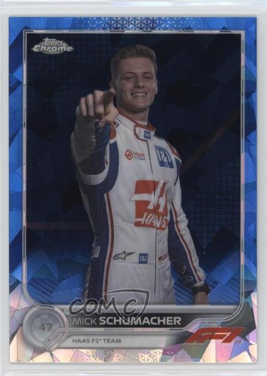 2022 Topps Chrome Sapphire Edition Formula 1 F1 Racers Mick Schumacher #69 16q5