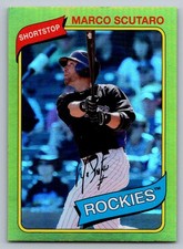 2012 Topps Archives Gold Marco Scutaro 143