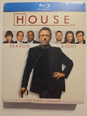 House MD: Season Eight final season (8th) (Blu-ray, Hugh Laurie, Omar Epps) NEW