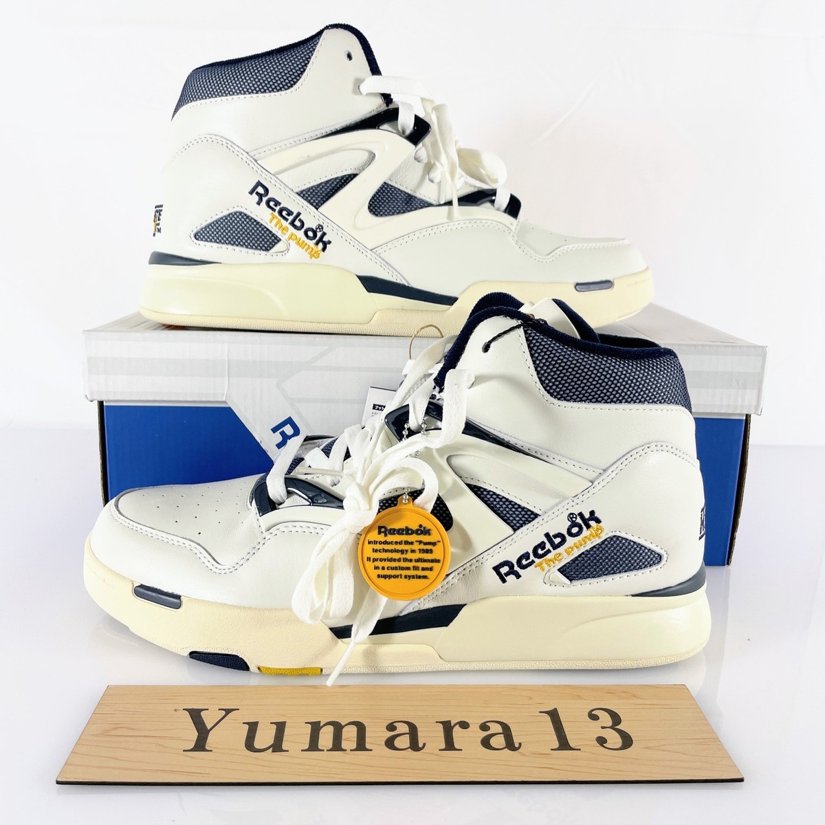 Reebok Pump Omni Zone 2 Chalk White Blue GY5301 Men's Size | eBay