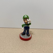 Nintendo Amiibo LUIGI Super Mario Bros Series Red Base Figure