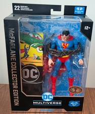 McFarlane DC Multiverse Collector Edition Action Comics  1 Superman Platinum New