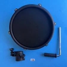 ALESIS NITRO DM7X Drum Part: 8 Inch Tom Single-Zone Mesh Pad w/L-Rod Clamp #2192