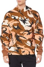 Adidas Sweatshirt Men's Medium Desert Camouflage Allover Print Hoodie New