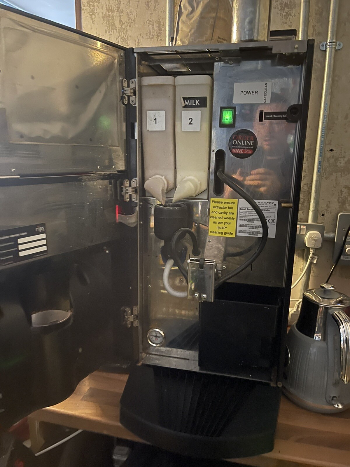 Rijo 42 ASD 2 Commercial Coffee Machine Automatic Bean To Cup With