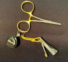 Dr. Slick Knot Tying Nippers and Clamp for Fly Fishing