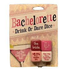 Bachelorette Drink Or Dare Dice Game sexy dance  Shot Love Married Wedding Love