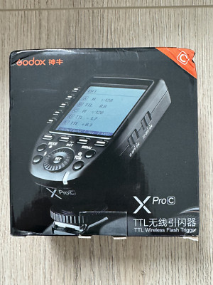 Godox Xpro-C TTL Blitzauslöser - Schwarz