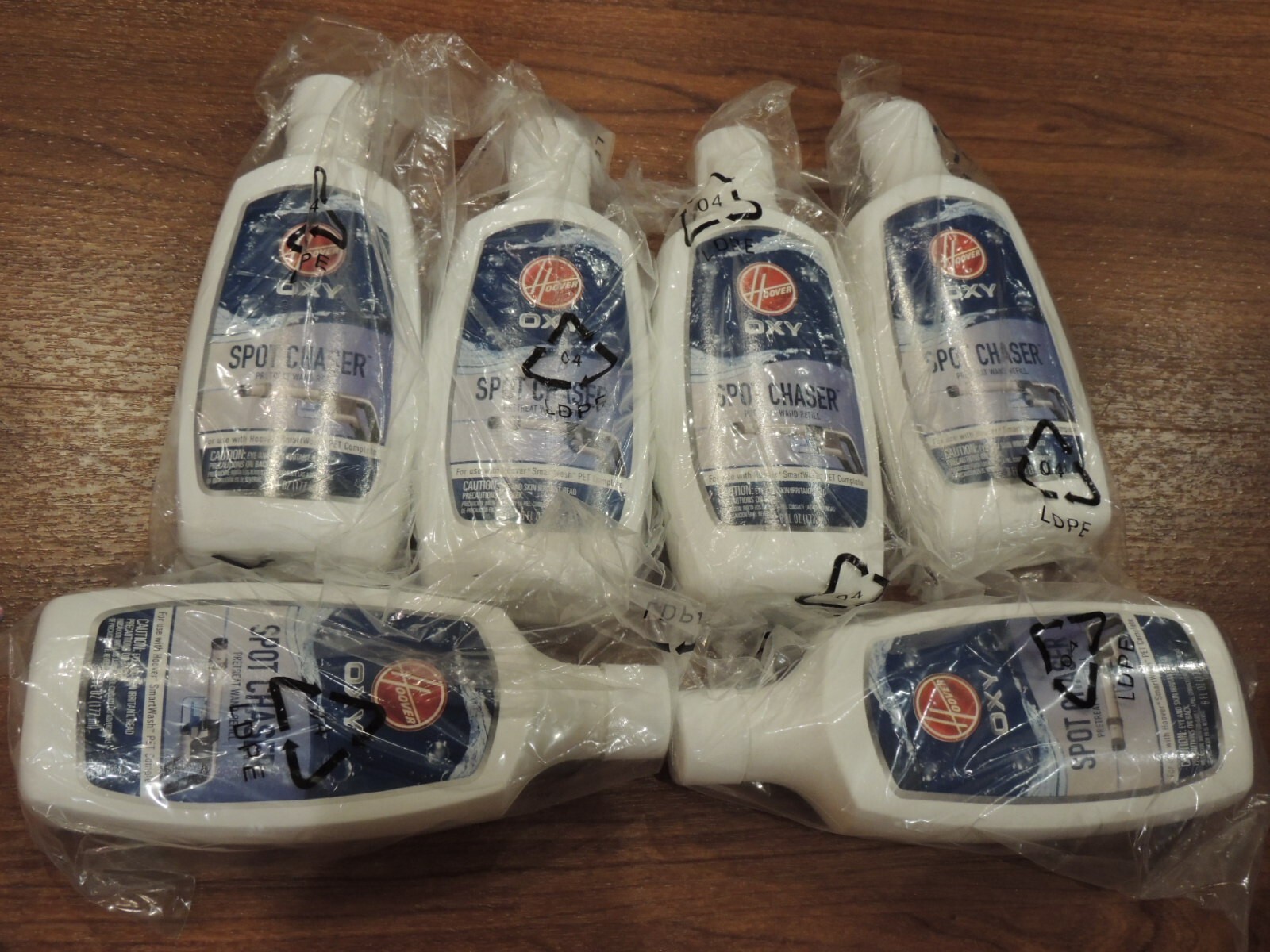 Lot of 6 - Hoover OXY Spot Chaser Smartwash Detergent Soluti